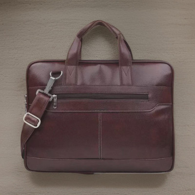 Shivra Men & Women Brown Messenger Bag