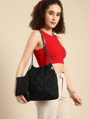 Dressberry Women Black Shoulder Bag