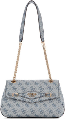 GUESS Women Blue Shoulder Bag