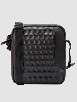 POLICE Men Black Messenger Bag