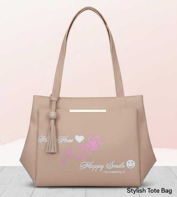 Nazni Collection Women Beige Handbag