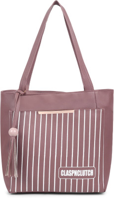 claspNclutch Women Pink Handbag