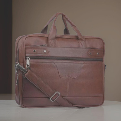 house of common Men & Women Tan Messenger Bag