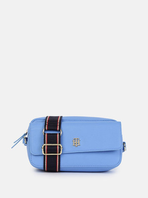 TOMMY HILFIGER Blue Sling Bag Structured Sling Bag