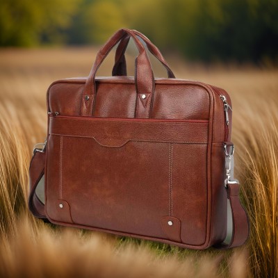 JairaJ Men & Women Tan Messenger Bag