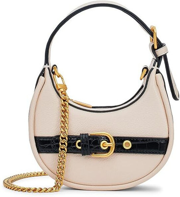 Miraggio Women White Sling Bag