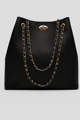 Shree Radhe Women Black Handbag