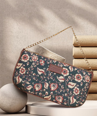 ZOUK Women Blue Handbag