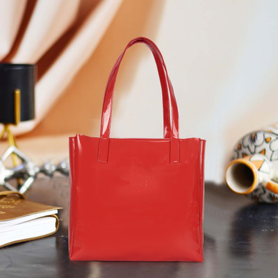 QNS Women Orange Tote