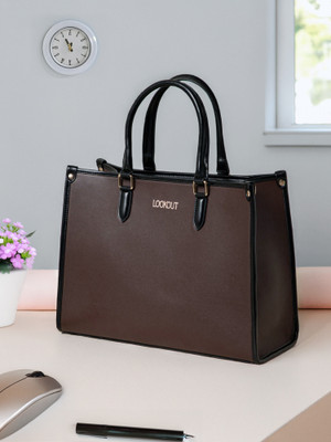 Lookout Fashion Women Brown Tote
