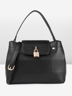 French Connection Women Black Hand-held Bag