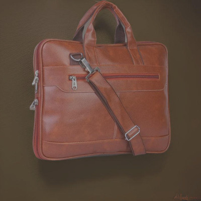 house of common Men & Women Tan Messenger Bag