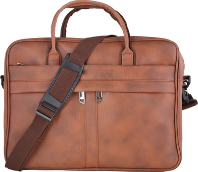 ishaeterpeise Men & Women Tan Messenger Bag