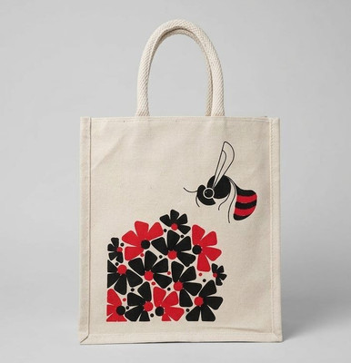 ArtInMotion Women Beige, Black, Red Hand-held Bag
