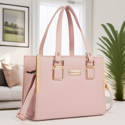 Golden Star Women Pink Hobo