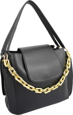 ANGLOPANGLO Women Black Shoulder Bag