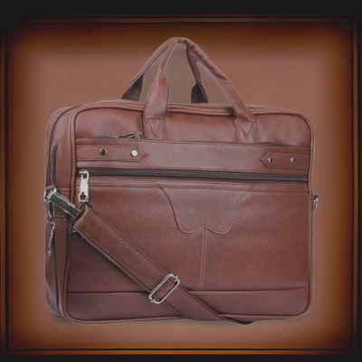 house of common Men & Women Tan Messenger Bag