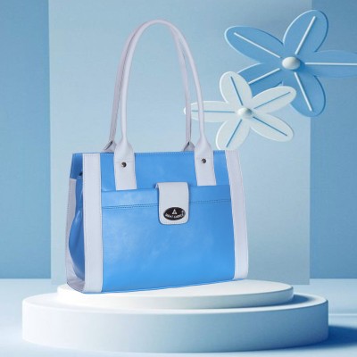 RIGHT CHOICE Women Blue, White Shoulder Bag