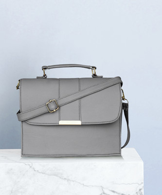 HorseandHash Women Grey Sling Bag