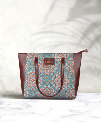 The CLOWNFISH Women Green Tote