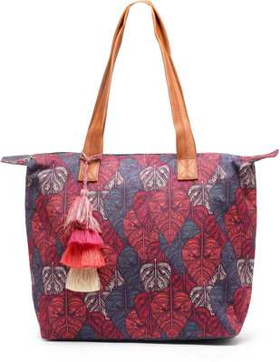Anekaant Women Blue, Multicolor Tote