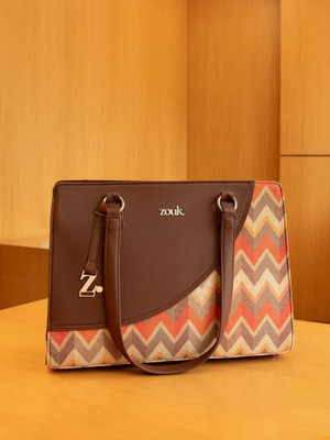 ZOUK Women Orange Tote