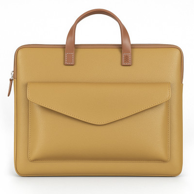 Gilmore Oak Men & Women Tan Messenger Bag