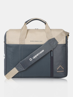 Uppercase Men & Women Green, Grey Messenger Bag