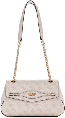 GUESS Women Beige Shoulder Bag