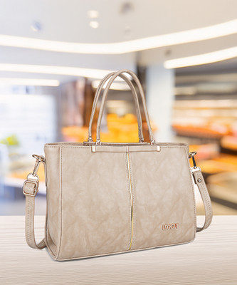 Lookout Fashion Women Beige Shoulder Bag