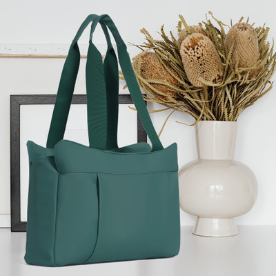 ZOVIM Women Green Messenger Bag