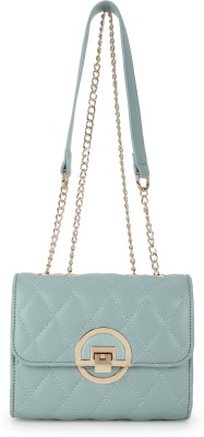 Fastrack Women Green Sling Bag