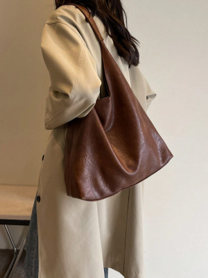 LUFNA Women Tan Hobo