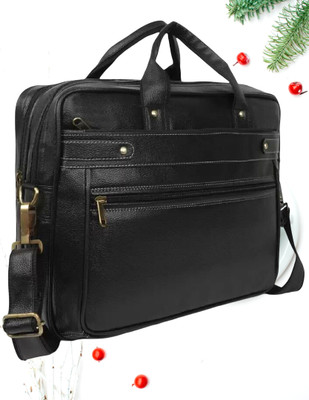 house of common Men & Women Black Messenger Bag