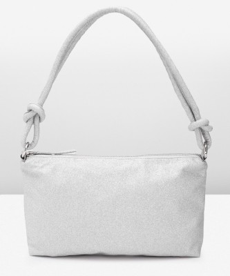 Berrylush Women Silver Shoulder Bag