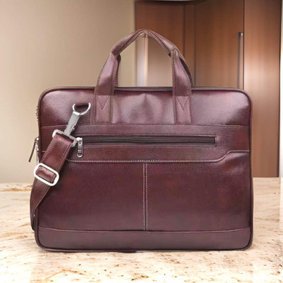 house of common Men & Women Brown Messenger Bag