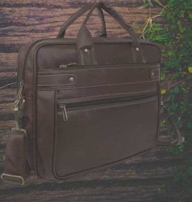 Shivra Men & Women Brown Messenger Bag