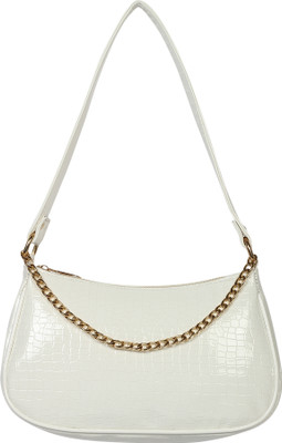 Rajni Fashion White Messenger Bag Women Sling Bag
