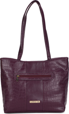 Caprese Women Purple Hand-held Bag