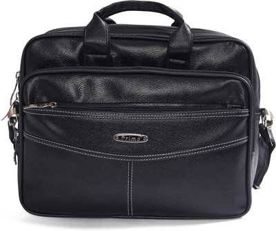 Prime Men Black Messenger Bag
