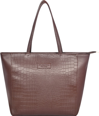 Pramadda Pure Luxury Women Brown Tote