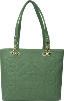 claspNclutch Women Green Hand-held Bag