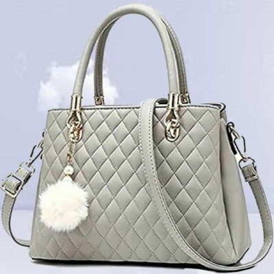 house of common Women Grey Handbag