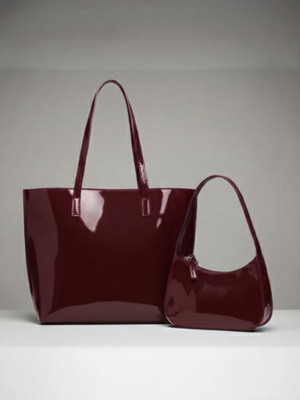 LIZIQI Women Maroon Shoulder Bag