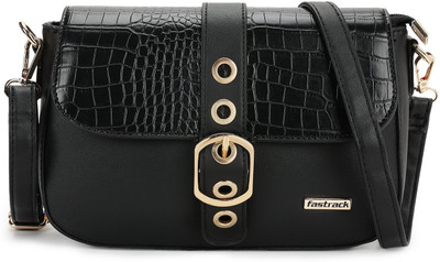Fastrack Women Black Sling Bag