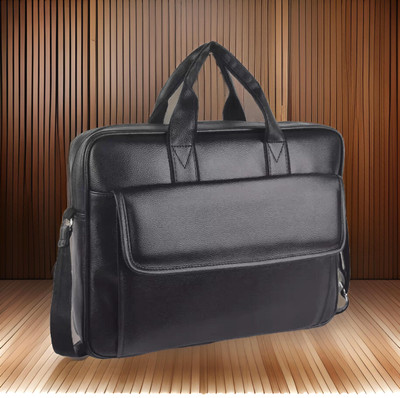 house of common Men & Women Black Messenger Bag