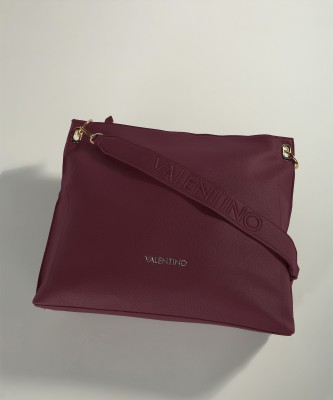 Valentino Women Maroon Shoulder Bag
