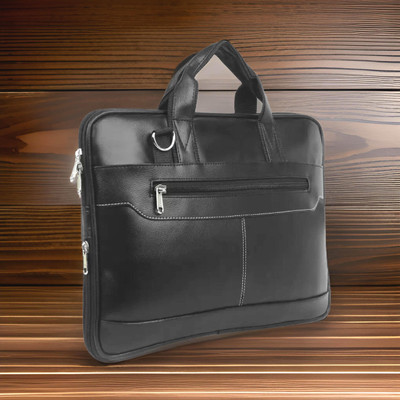 JairaJ Men & Women Black Messenger Bag