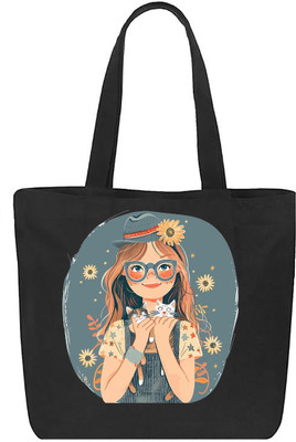 The Fashion Peepa Women Black Tote