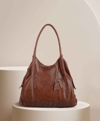 Snappy Women Brown Shoulder Bag